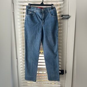 Gloria Vanderbilt Amanda Jeans Size 8 Short|ClassicFit Tapered Leg Stretch Denim